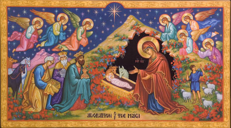Icon of the nativity
